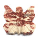 Nelson Creations, Llc 1.5 Inch Butterfly Natural Soapstone Hand-Carved Animal Charm Totem Stone Carving Figurine