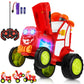 Remote Control Car For Kids 3 4 5 6 7 Year Old,90 Upright Stunt Rc Cars With Light And Music,Rocking Tumbling Electric Train Toy