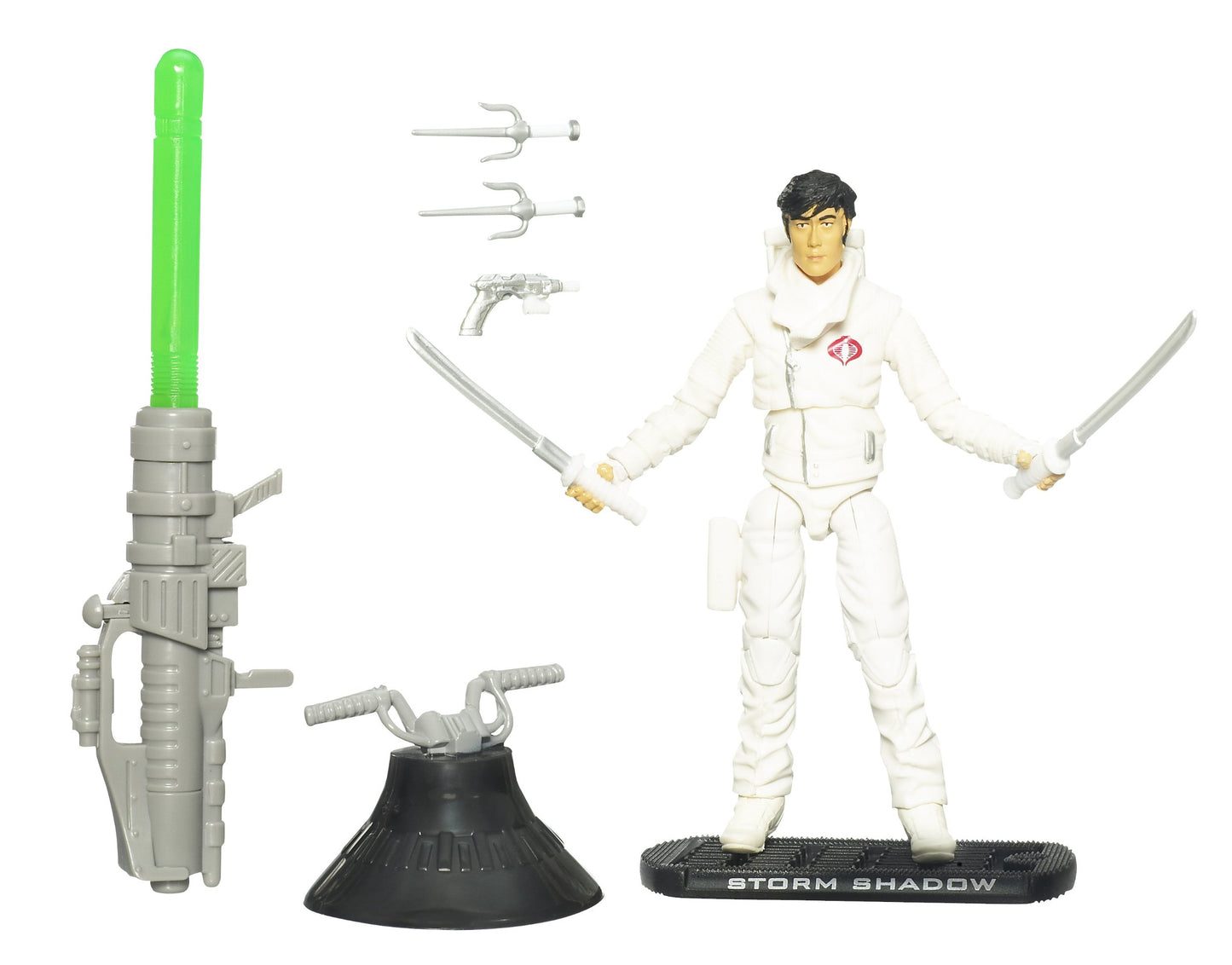 G.I. Joe Movie The Rise Of Cobra 3 3/4 Inch Action Figure Storm Shadow (Paris Pursuit)