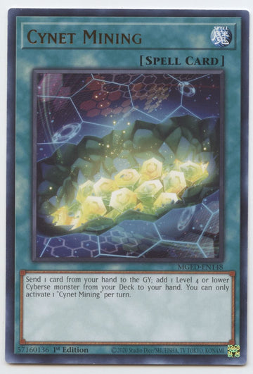 Cynet Mining - Mged-En148 - Rare - 1St Edition