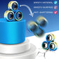 Jawhock 9 Pack Magnetic Rings Fidget Toy Set|Magnetic Fidget Rings For Adhd Stress Relief| Colorful Fidget Toy Rings For Training Relieves Autism Anxiety|Great For Kids&Teens