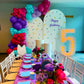 Pink Purple Blue Balloons, 12 Inchs Pink Teal Blue Purple Balloons, Pink Blue Birthday Balloons For Girls Baby Shower Birthday Wedding Party Decoration