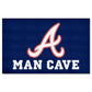 FANMATS MLB - Atlanta Braves Man Cave Ultimat 59.5x94.5