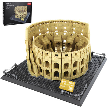 Caximsy Roman Colosseum Architecture Model Building Block Sets The Office Landmarks Skyline Set Toys Collection For Adults Kids