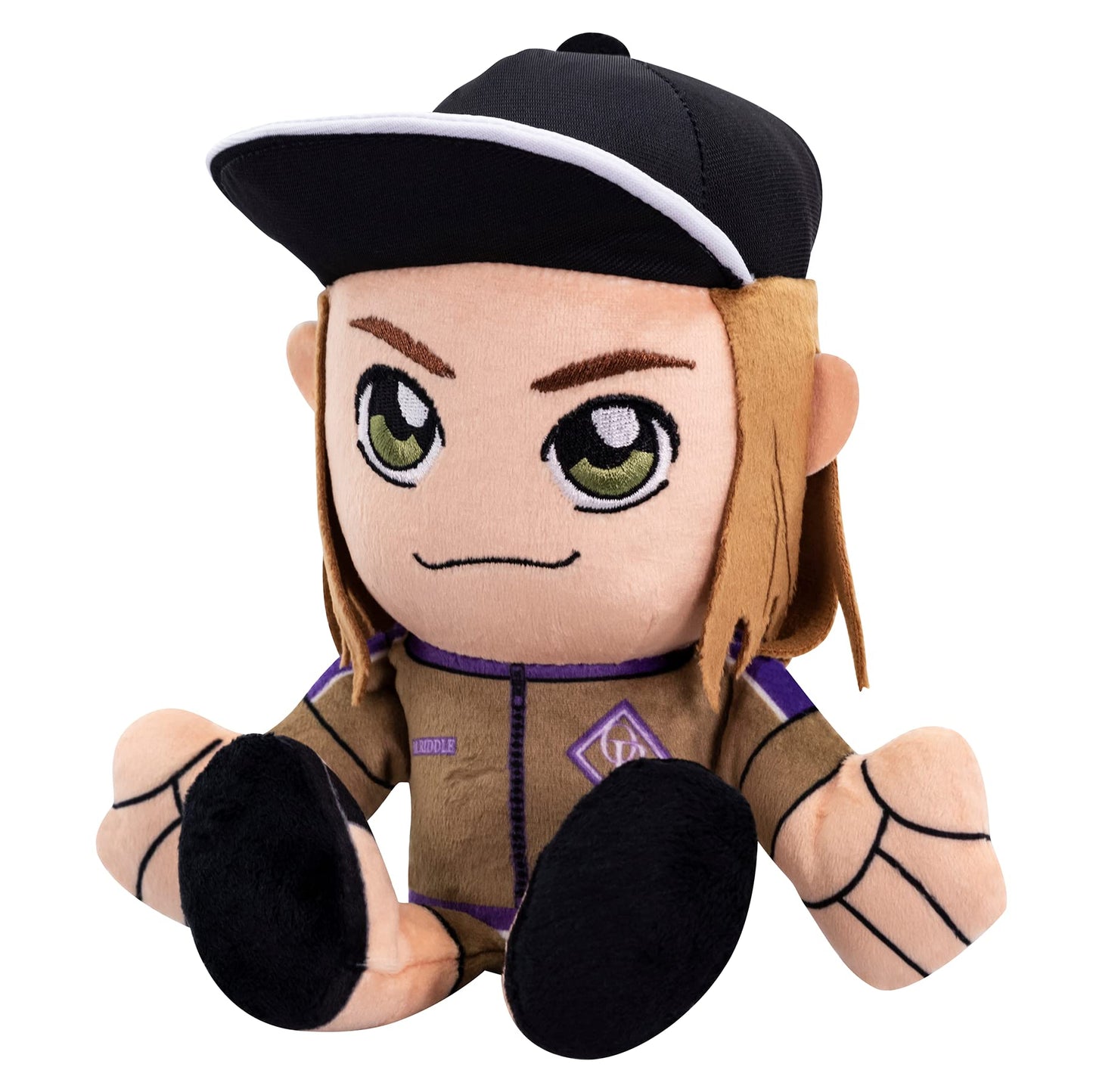 Bleacher Creatures Wwe Matt Riddle 8' Kuricha Sitting Plush- Soft Chibi Inspired Toy