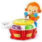 VTech Baby Beats Monkey Drum - Small Multicolor Toy Drum, Plastic, Model 80-503200, Includes AAA Battery and Manual
