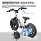 Hiboy BK1 Electric Bike for Kids Ages 3-5 Years Old, 24V 100W Electric Balance Bike with 12 inch Inflatable Tire and Adjustable