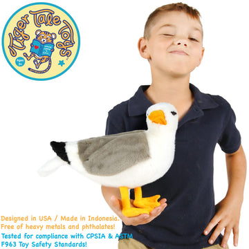 Tigerhart Seamus The Seagull - 12 Inch Stuffed Animal Plush