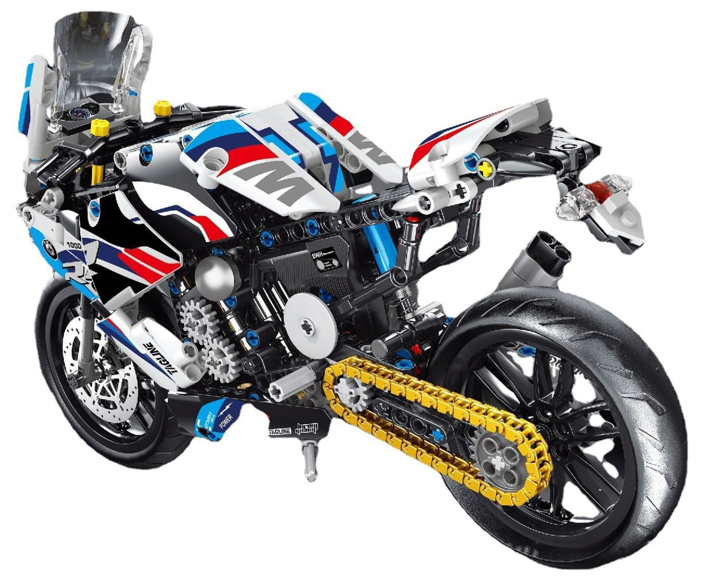 Bestie Toys Motorcycle Building Set, Model Kit Motorcycle, Gift For Kid 6 7 8 9 Years, Adults And Motorcycle