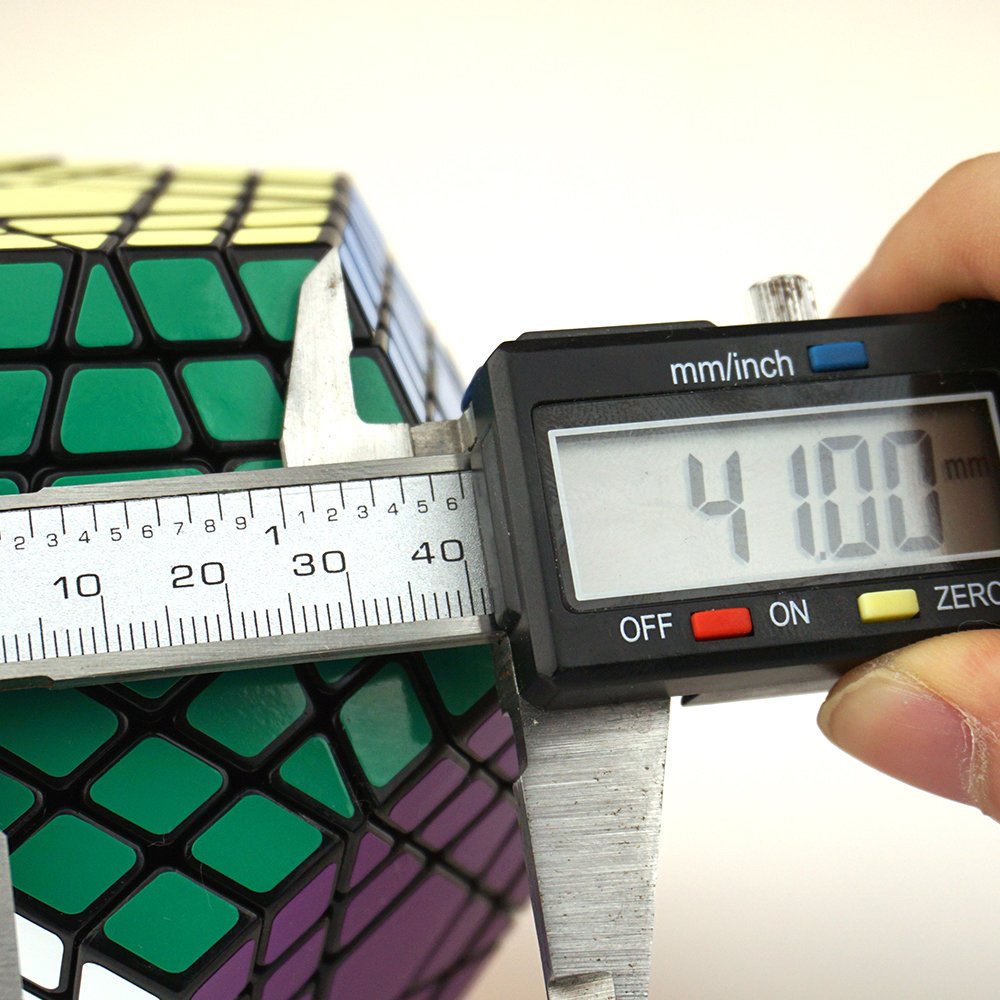 Cuberspeed Gigaminx Speed Cube Black Megaminx 5X5 Layer Magic Cube Gigaminx Speed Cube 5X5 Cube
