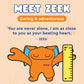 Bumpas Weighted Plush Toy – Sensory Plush Toys With Weighted Arms To Give Realistic Hugs – Cute Cuddle Pal Zeek