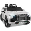 Enyopro Licensed Chevrolet Tahoe Suv 12V7Ah Battery Powered Ride On Toy Car For Kids, Electric Car With Remote Control, Led Ligh