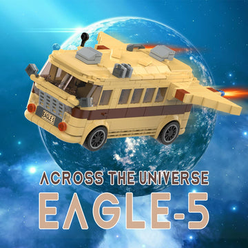 Eagle-5 Spaceballs Building Set, Spaceballs Movie Merchandise Mode Building Kit Compatible With Lego Set, Creative Collectible C