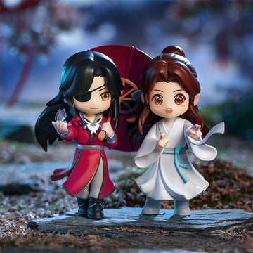Rzahuahu Heaven Official Blessing Hua Cheng Xie Lian Chibi Figure Blind Box Anime Gift (Single (Randomized))