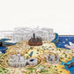 4D Cityscape Game of Thrones 4D Puzzle - Westeros & Essos, 891 Pieces, Multi Color, Plastic, Reg Size, Model AD778