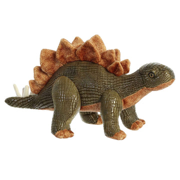 Aurora® Ferocious Dinos & Dragons Stegosaurus Stuffed Animal - Prehistoric Fun - Cuddly Companions - Green 13 Inches