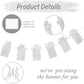 Whaline 1St Birthday Baby Photo Banner For Newborn To 12 Months, Monthly Milestone Photograph Bunting Garland, First Birthday Celebration Decoration (Silver)
