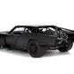 Jada Toys Dc Comics The Batman 1:18 Batmobile With Lights Die-Cast Car & 3.75' Batman Figure, Toys For Kids And Adults ,Black