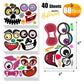 80 Packs Halloween Pumpkin Decorating Kit, Make Pumpkin Face Stickers In 20 Designs, Halloween Stickers For Kids Halloween Party