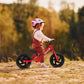Birtech Balance Bike For 2-5 Years Old Kids 12 Inch Toddler Balance Bike Kids Indoor Outdoor Toys No Pedal Training Bicycle With Adjustable Seat Height, Red