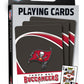 Masterpieces Officially Licensed Nfl Tampa Bay Buccaneers Playing Cards - 54 Card Deck For Adults