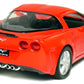 KiNSMART 2007 Corvette Z06 5inch 1:36Scale Die Cast Metal Model Toy Cars RED