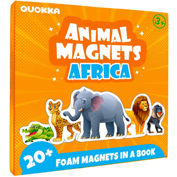 Quokka Travel Magnetic Puzzles For Toddlers 1-3 - 20+Pcs Fun Travel Game Toy For Kids Ages 3-5 - Strong Magnets For Car Activiti