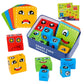 Funny Face Expression Matching Puzzle Game for Kids 3+Years |Educational Brain Teaser & Emotion Recognition Toy for Boys & Girls