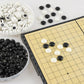 Magnetic Go Game Set 19X19 Chinese Chess Set Portable With Magnetic Plastic Stones Portable And Travel Ready Set (15 Inch)