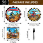 96 Pcs Dirt Bike Party Plates And Napkins Party Supplies Motorcycle Theme Party Tableware Set Motocross Dirt Bike Party Decorati