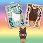 24 Sheets Horse Stickers Make A Face Stickers For Kids Horse Sticker Sheet For Boys Girls Children Farm Zoo Barnyard Themed Birthday Party Favors School Classroom Activity Game Rewards