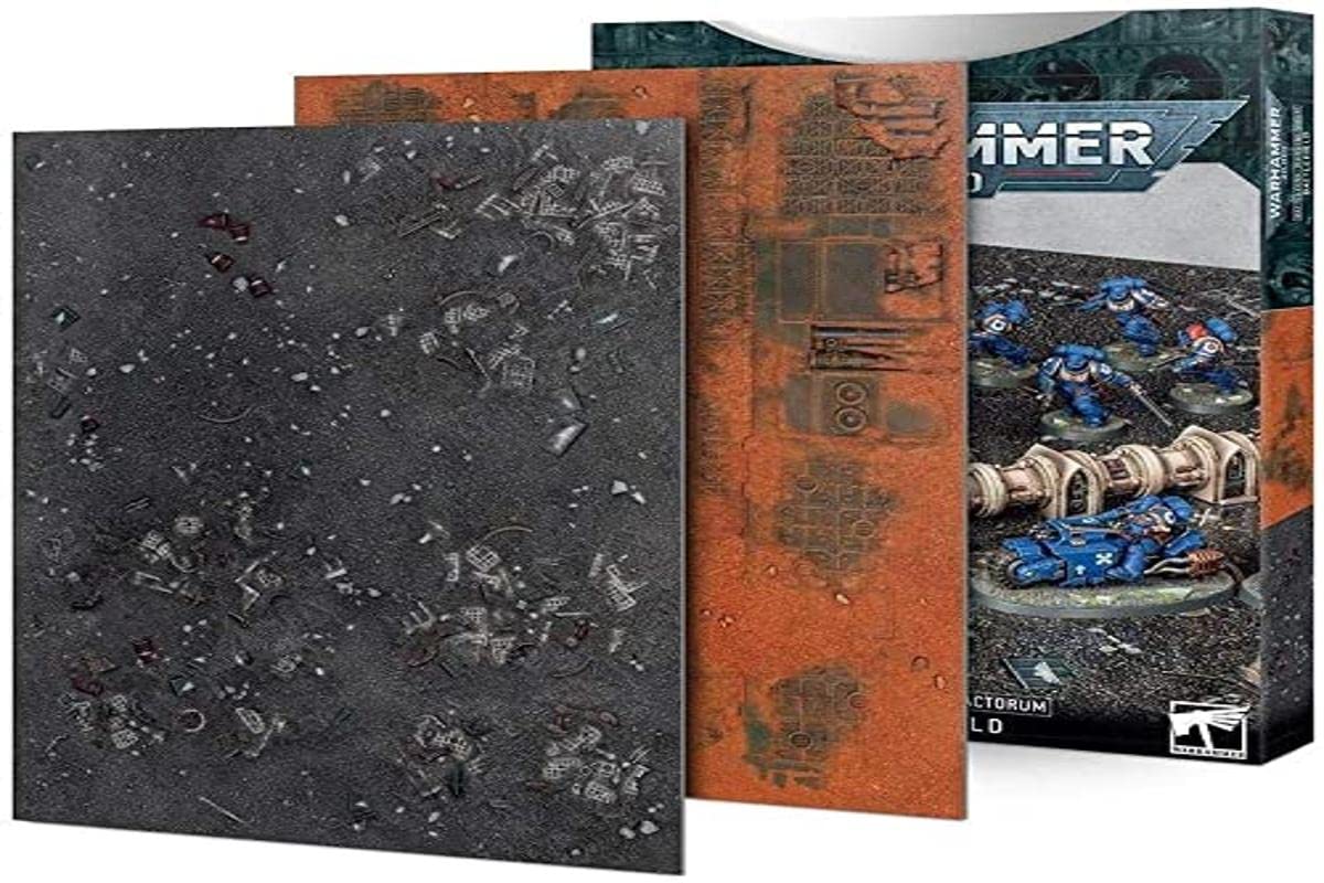 Games Workshop Gw-40-48 Warhammer 40K - Battlezone: Manufactorum - Battlefield, Green