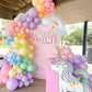 Kbzvnaf Pastel Balloons Latex Party Balloons - 50 Pack 12 Inch Helium Multicolor Macaron Balloons For Baby Shower Birthday Weddi
