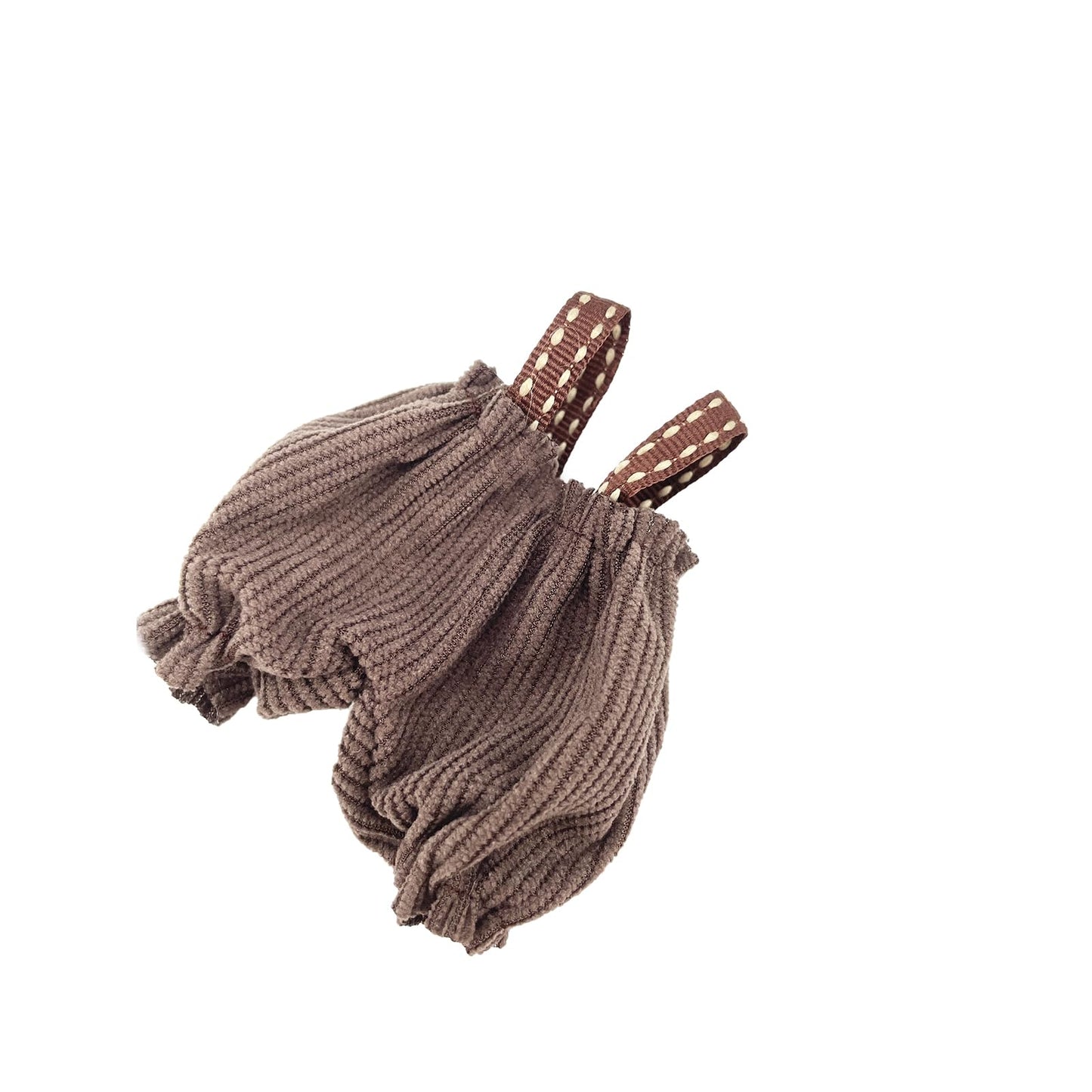 Clothes for Doll(NO Doll Included)  15/17cm Doll Clothes Set for Doll Outfit Accessories for Dolls(Brown Overalls)