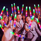 Olupp103 Pcs Led Foam Sticks, Bulk Glow Sticks With 3 Colors Flashing, Light Up Baton Wands For Kids, Glow Sticks Party Supplies