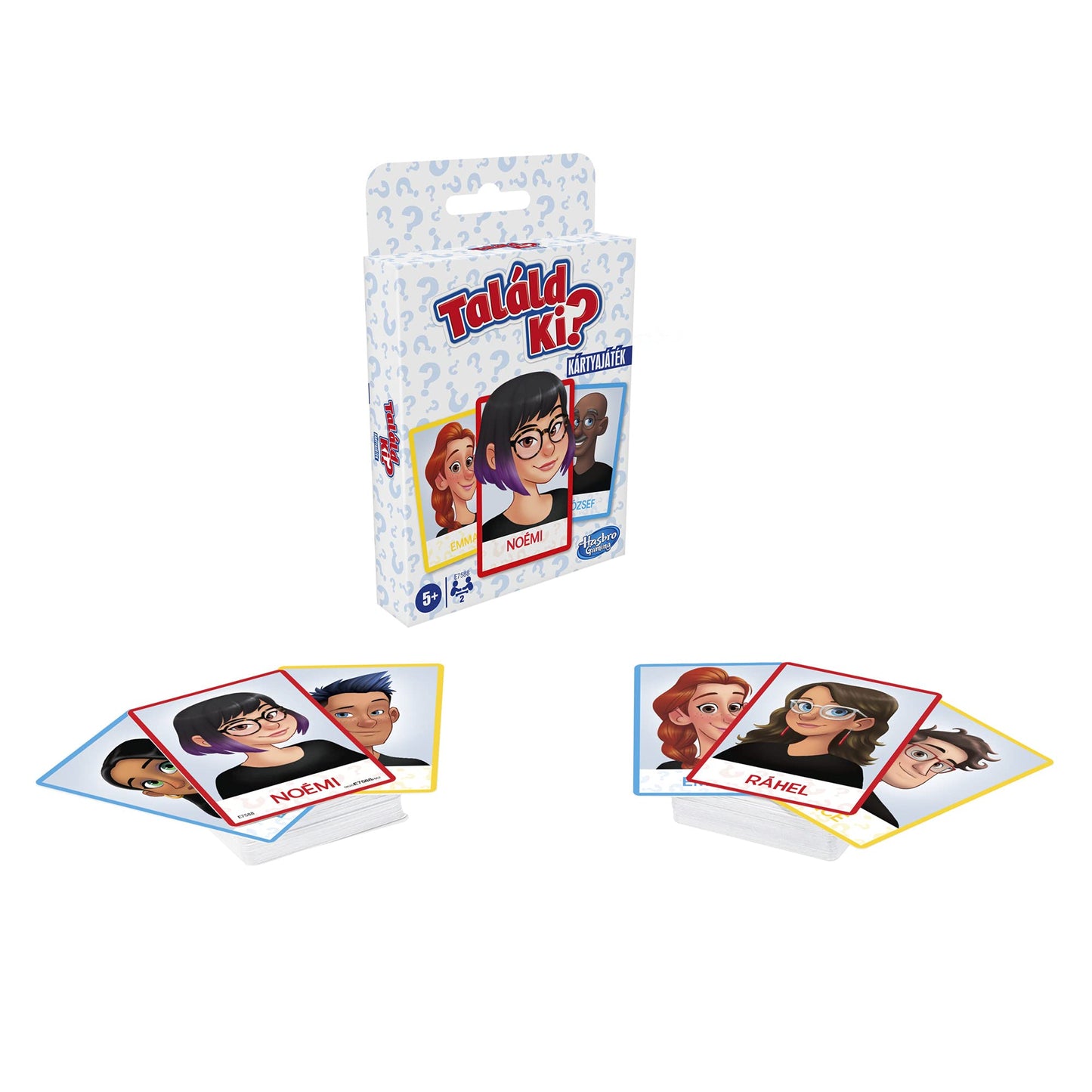 Hasbro Gaming Guess Who? Card Game For Kids Ages 5 And Up, 2 Player Guessing Game