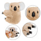 Haakong Koala Clip Koala Pencil Buddy Clip On Topper Pencil Hungers Koala Birthday Party Supplies (5CM Classic Koala )