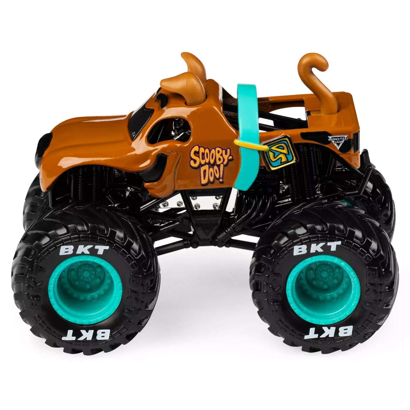 Monster Jam, Official Scooby Doo Vs. Mysterty Machine Die-Cast Monster Trucks, 1: 64 Scale, 2 Pack