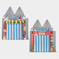 SeeMees Modular Play Panel Set - Carwash Design, Multi-Color, 33.5"x37", Polyester, Model SFL-PlayPanel-2 for Toddlers