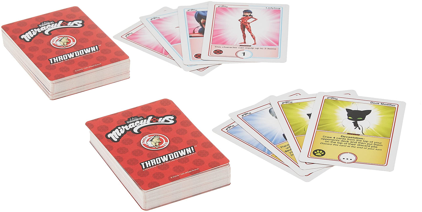 Action Lab Miraculous Throwdown Card Game For 72 Months To 1188 Months