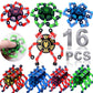 16Pack Fingertip Gyro Toy Mechanical Top Diy Deformation Robot Metal Transformable Spinners Funny Finger Chain Fidget Stress Relief Add Adhd Astium For Kid Adults