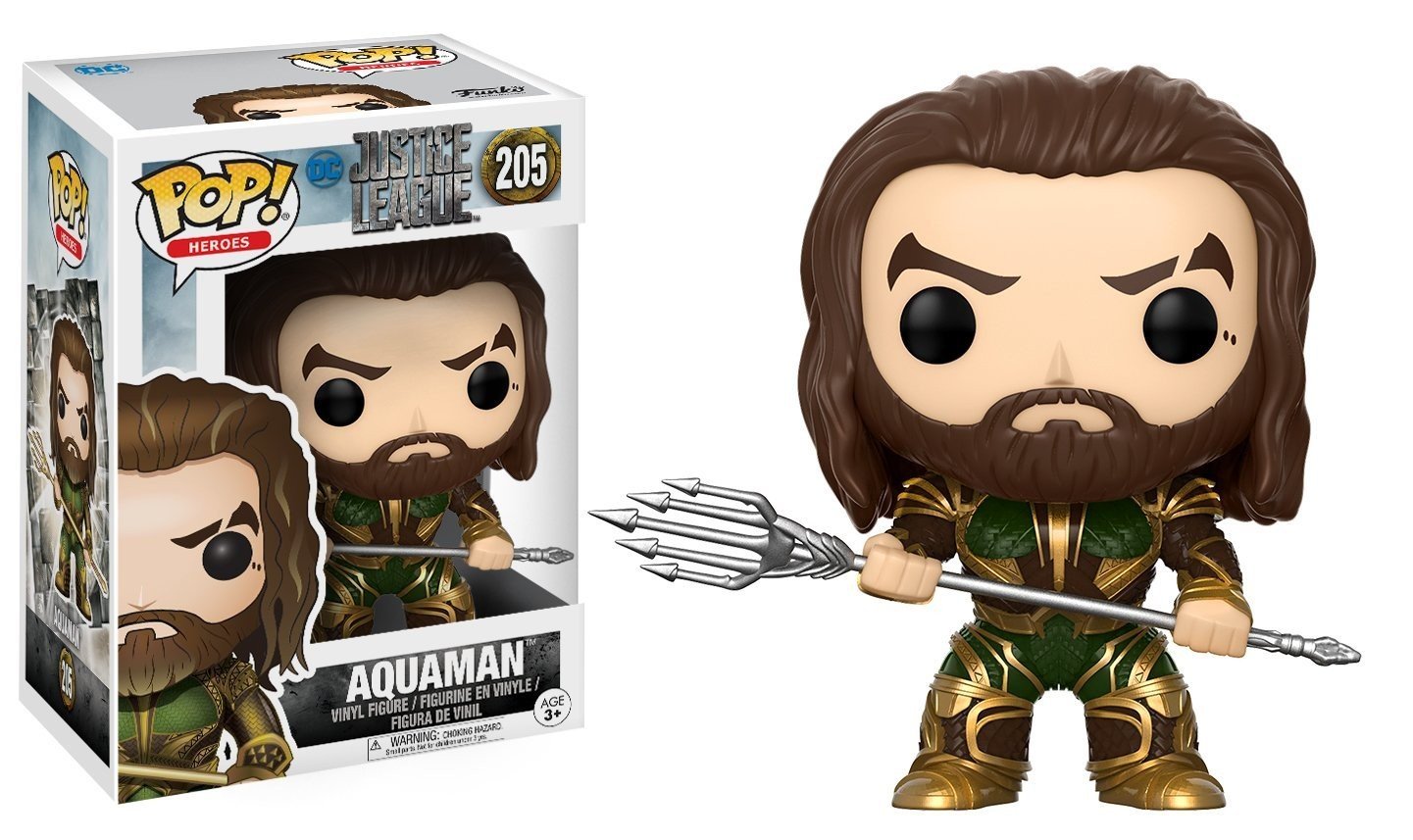 Funko Pop! Movies: Dc Justice League – Aquaman Toy Figure