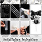 Kasyat 2 Sets Black Bow Birthday Party Decorations Black Bow Balloon Centerpieces for Tables Coquette Birthday Black and White B