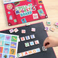 Intelliskills Magnetic SpellIt Foldable Board for Kids, 62 Pictures & 144 Alphabet, 72 Foam Letter Pieces, Educational & Learni