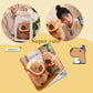 Lvqing Cute Capybar Stuffed Animals With Wearable Toast Headsetwear Capybar, Gifts For Kids (15.8 In Bread Capybar)