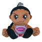 Bleacher Creatures WWE Diva Bianca Belair 8 Kuricha Plush - Soft Chibi Inspired Toy