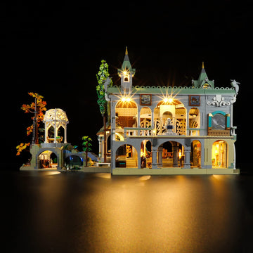 Yeabricks Led Light For Lego-10316 Lord Of The Rings The Lord Of The Rings: Rivendell Building Blocks Model (Lego Set Not Included)
