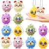 12 Pack Party Favors For Kids, 3D Pop Animals Fidget Suction Toys For Boys & Girls, Animals Pop Balls Easter Birthday Valentines