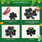 Julmelon 36 Pcs St Patricks Day Scratch Art For Kids, St. Patricks Day Crafts For Kids Rainbow Color Magic Scratch Paper Cards S