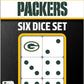 Green Bay Packers Nfl Dice Set